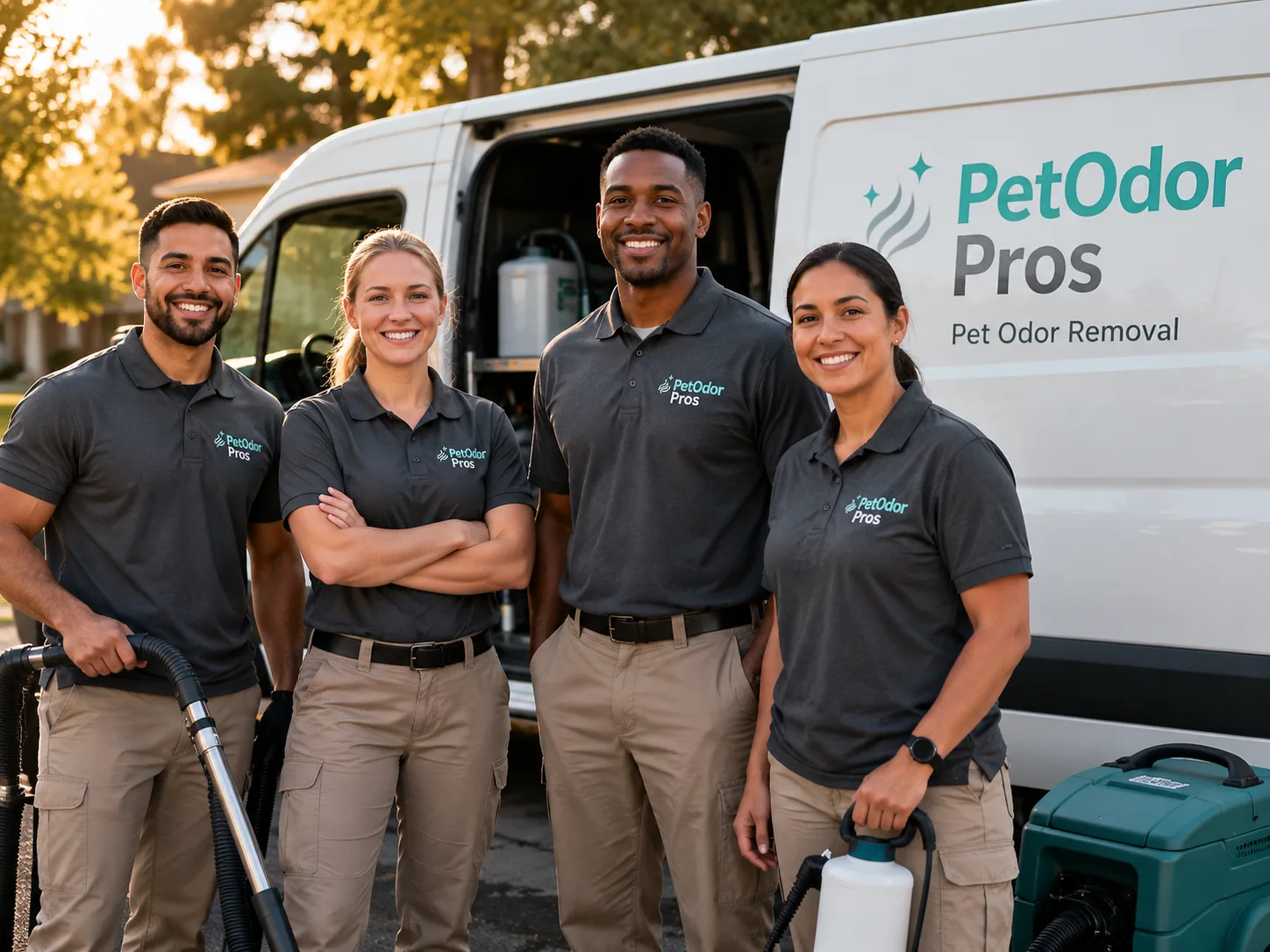 Pet Odor Removal team serving Biola, CA